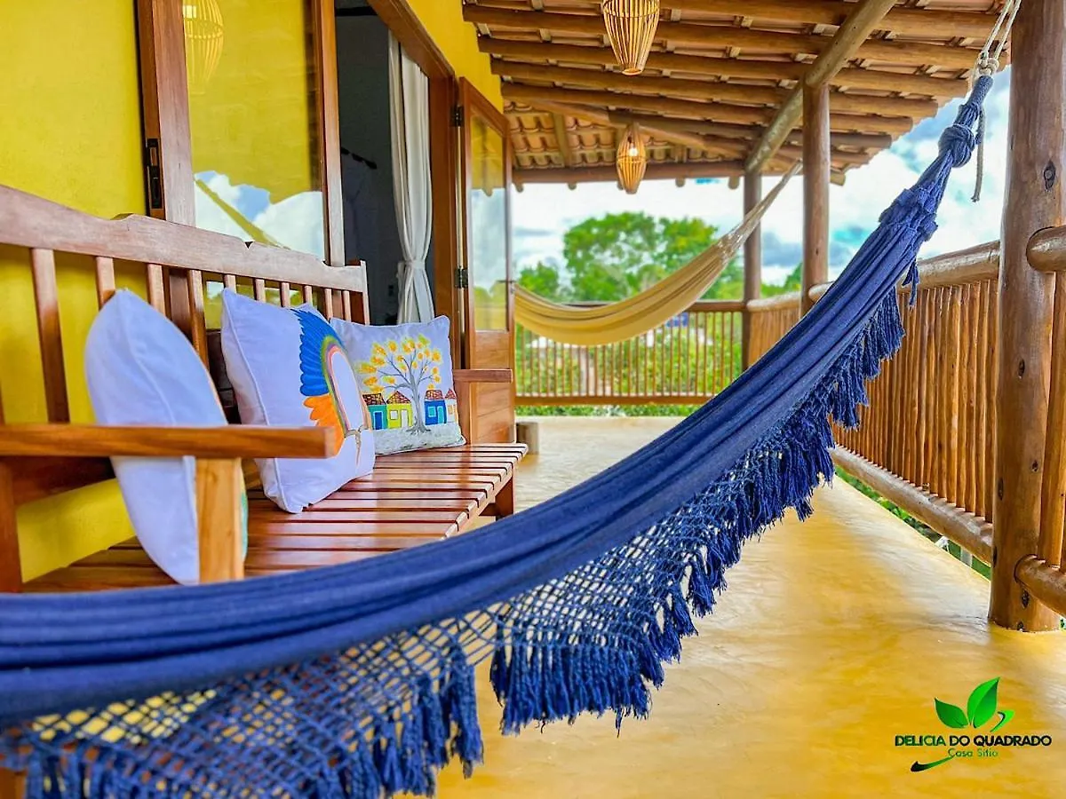 Pousada Casa Sitio Delicia Do Quadrado Porto Seguro Guest house